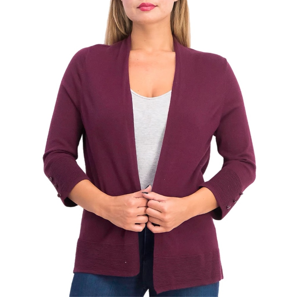 New EVOLUTION by Cyrus Stitch Fix Exclusive Myna Button Sleeve Cardigan